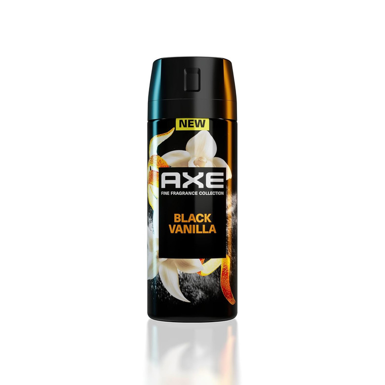 Axe Black Vanilla Deodorant Body Spray, 4oz