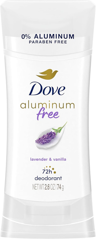 Dove Deodorant  Lavender and Vanilla Aluminum free 2.6 oz