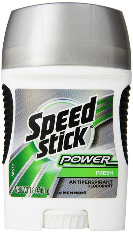 Mennen Speed Stick Power Antiperspirant Deodorant, Fresh 1.8 oz