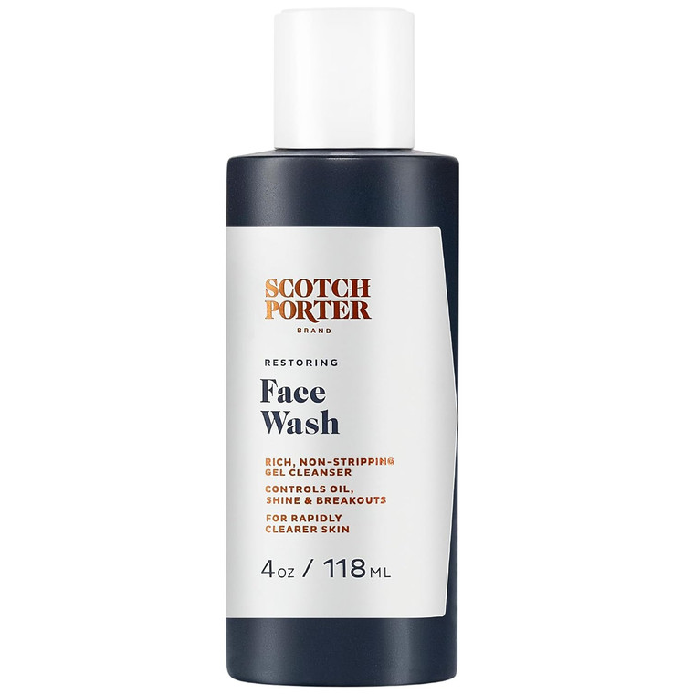 Scotch Porter Restoring Face Wash 4OZ