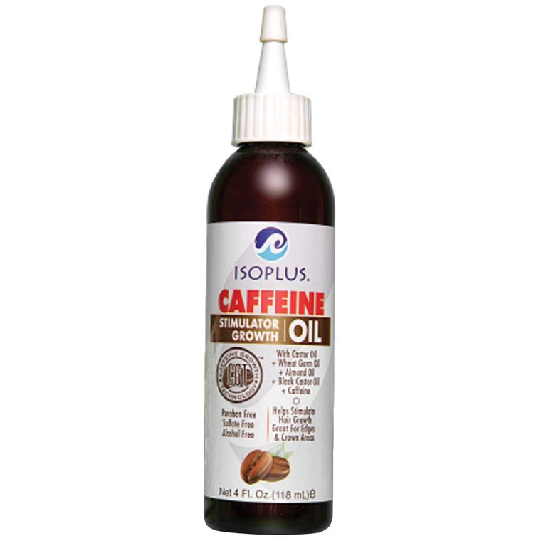 Isoplus Caffeine Stimulator Growth Oil 4 fl oz