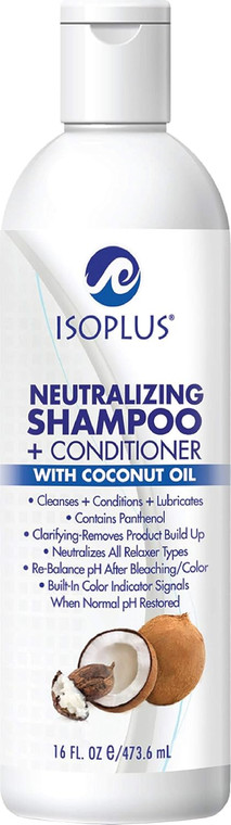 Isoplus Neutralizing Shampoo With Coconut 16oz