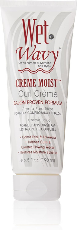 Wet-n-wavy Curl Creme, 6.5 Oz