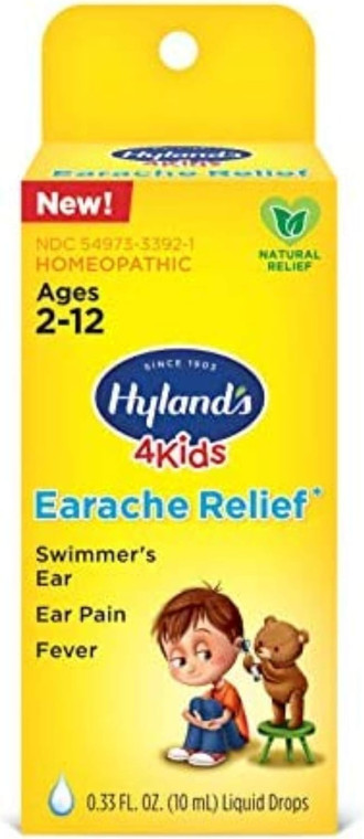 Hyland's Ear Relief, Kids,  0.33 Fl Oz