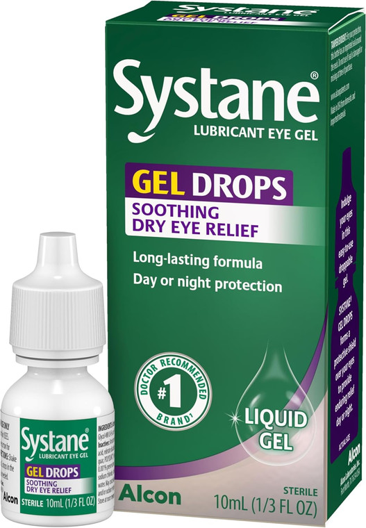 Systane Lubricant Eye Gel Drops,
