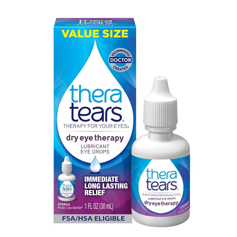 TheraTears Dry Eye Therapy- Lubricant Eye Drops- 1FL