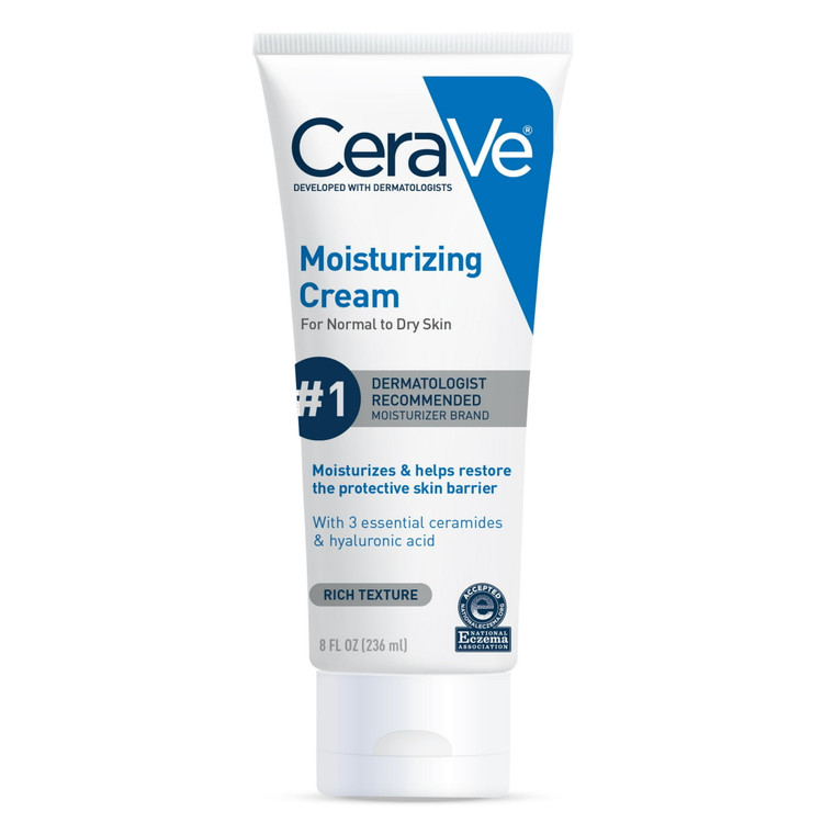 CeraVe Moisturizing Cream, Face & Body , 8 oz