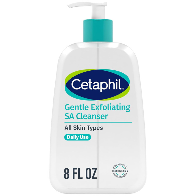 Cetaphil Gentle Exfoliating SA Cleanser, 8oz