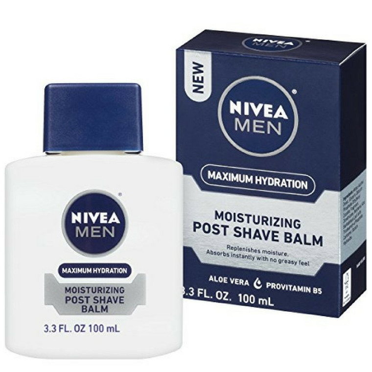 Nivea Men Maximum Hydration Moisturizing Post Shave Balm, 3.3 Oz