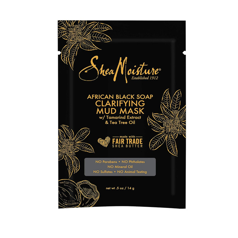 SheaMoisture African Black Soap Mud Mask 0.5 oz
