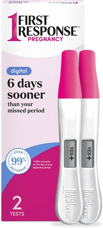 First Response Gold Digital Pregnancy Test, 2count