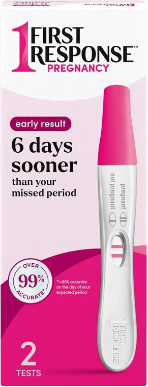 First Response Early Result Pregnancy Test, 2 count