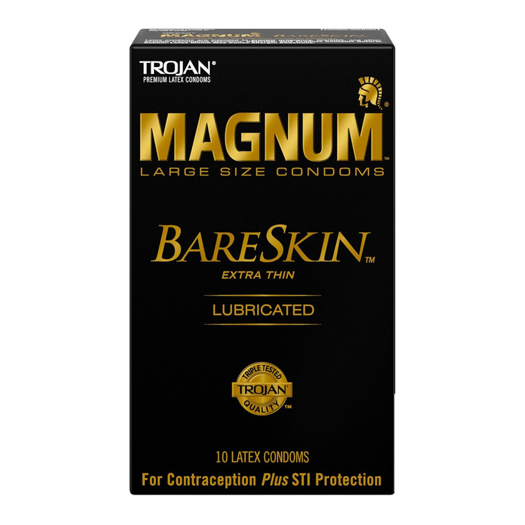 TROJAN Magnum Bareskin 10 Count