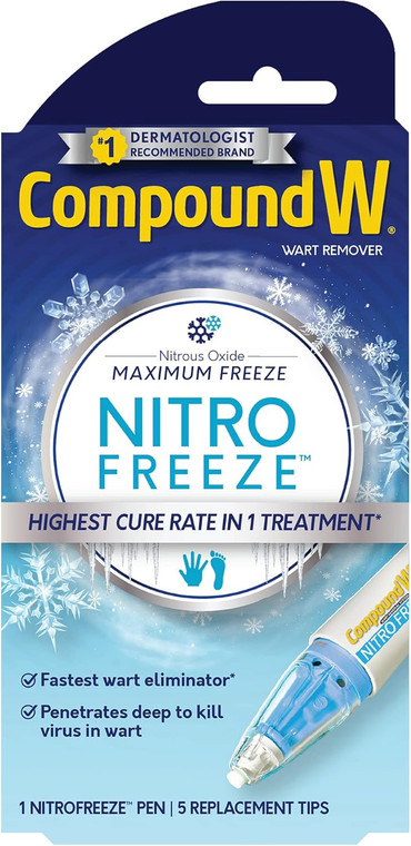 Compound W Nitrofreeze 1 Pen & 5 Replaceable Tips