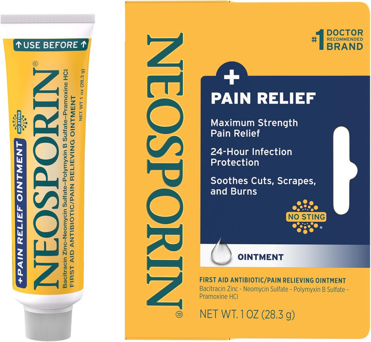 Neosporin + Maximum-Strength Pain Relief,1oz