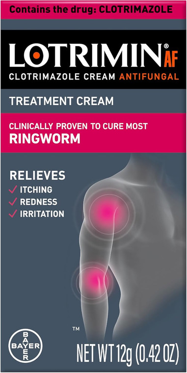 Lotrimin AF Ringworm Cream, 0.42oz