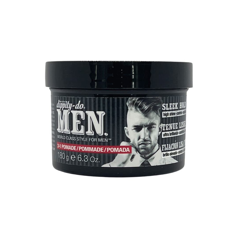 Dippity-do Men 3-1 Pomade - Men's Hair Styling Pomade 6.3 oz