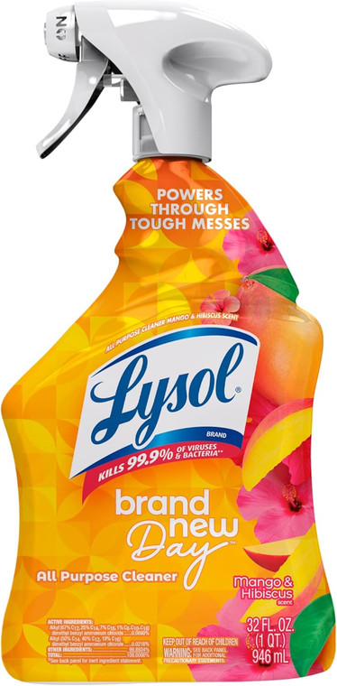Lysol All Purpose Cleaner Mango & Hibiscus, 32oz