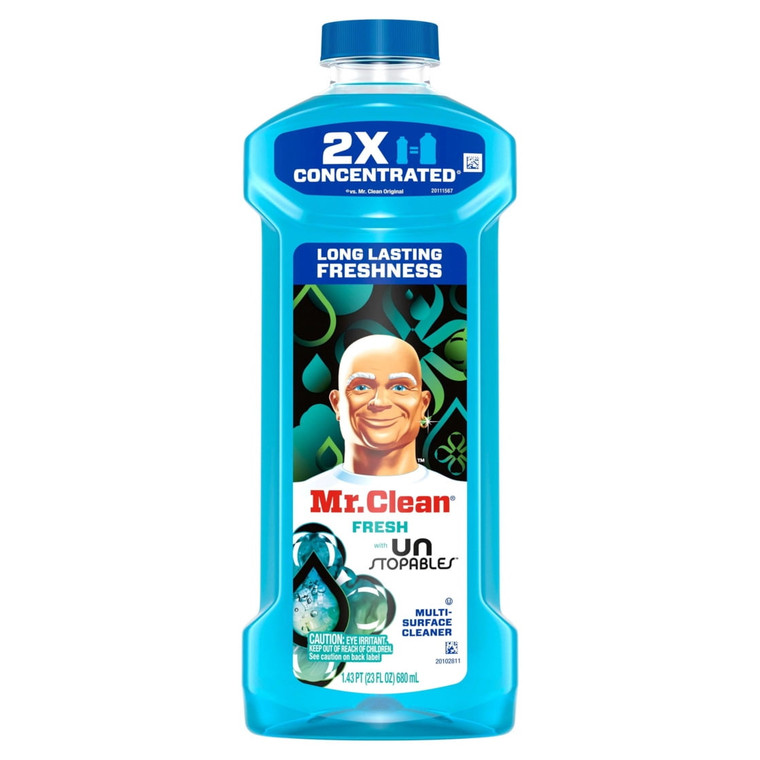Mr. Clean Liquid Unstopable Fresh, 23oz