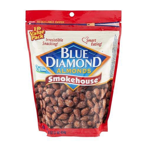 Blue Diamond Almonds Smoked, 16oz