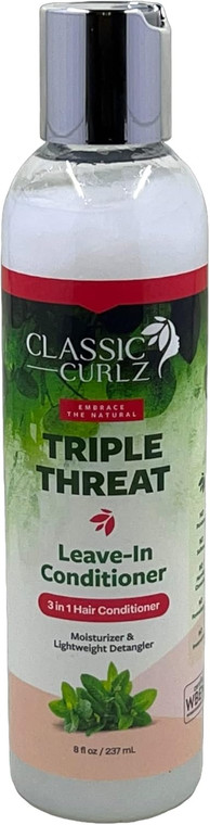 Classic Curlz Triple Threat Conditioner, 8 oz