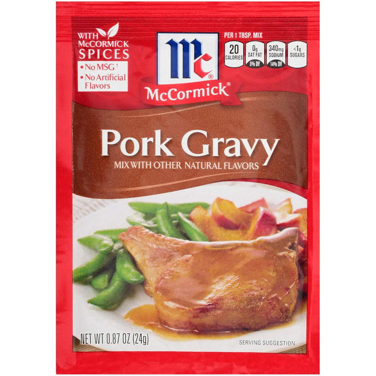 McCormick Pork Gravy Mix, 0.87oz