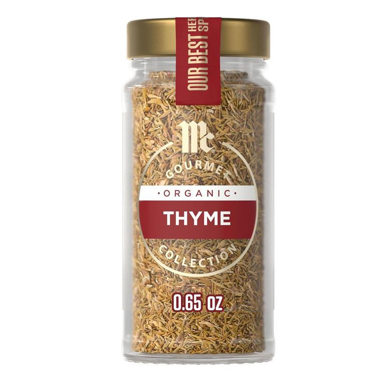 McCormick Gourmet Organic Thyme, 0.65oz