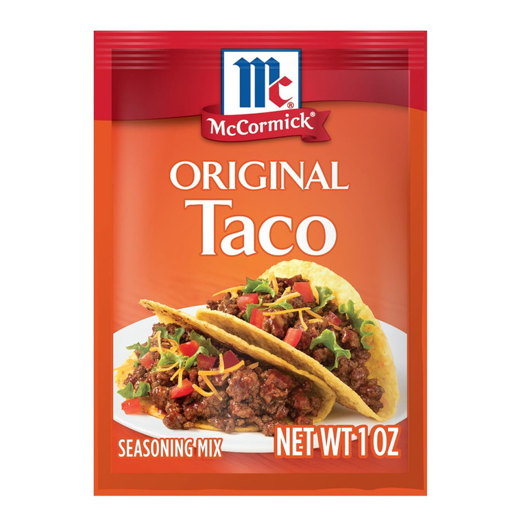 McCormick Original Taco Seasoning Mix, 1oz