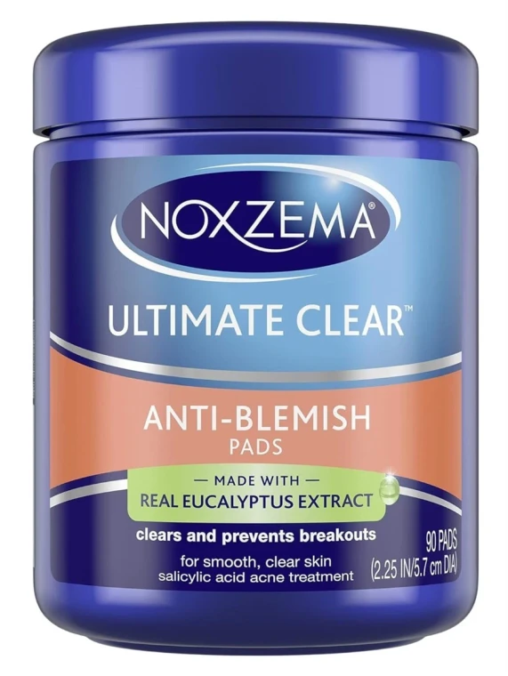 Noxzema Ult-Clear Anti-Blemish Pads 90 Count