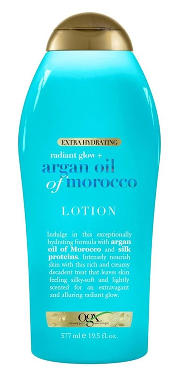 Ogx Body Lotion Argan Oil Of Morocco Extra Hydrating 19.5Oz
