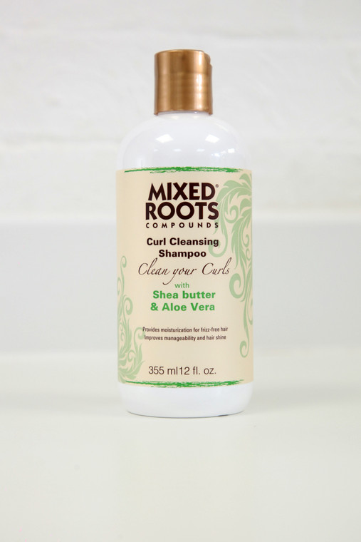 Mixed Roots, Curly Hair Cleansing Shampoo, 12 OZ