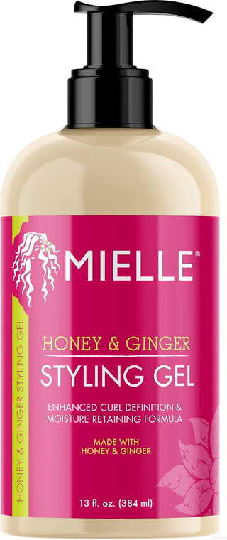 Mielle Organics Honey and Ginger Styling Gel, 13 oz