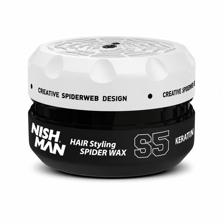 Nishman Hair Styling Wax S5, 5 oz