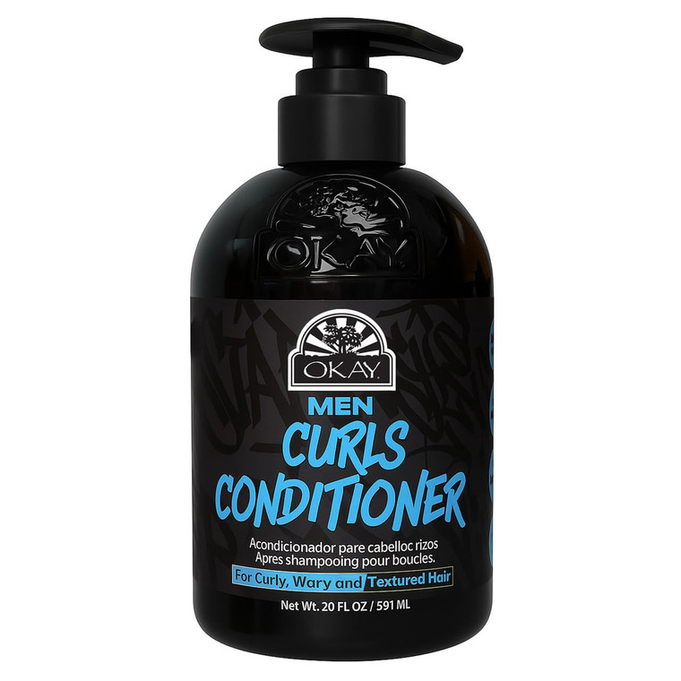 OKAY Men’s Curls Conditioner, 20 oz
