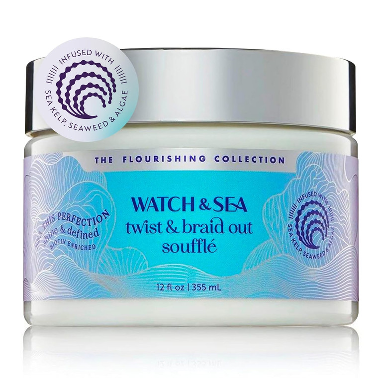 Watch & Sea This Perfection Twist & Braid Out Souffle, 12 fl oz