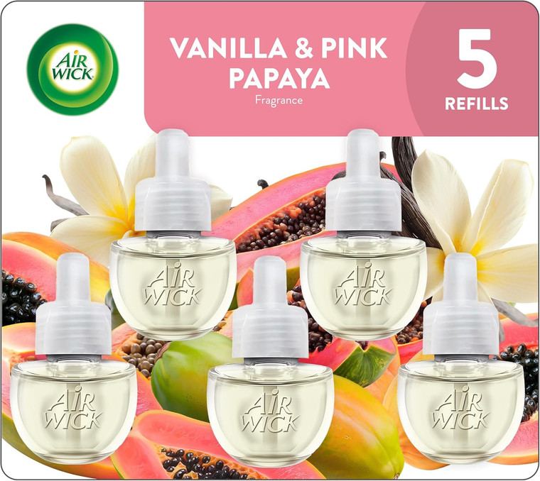 Air Wick Vanilla & Pink Papaya​, 5count