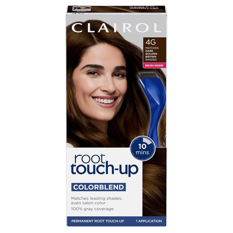 Clairol Permanent Hair Dye, 4G Dark Golden Brown