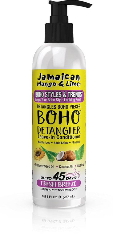 Jamaican Mango & Lime Boho Styles & Trends Detangler Conditioning, 8 OZ