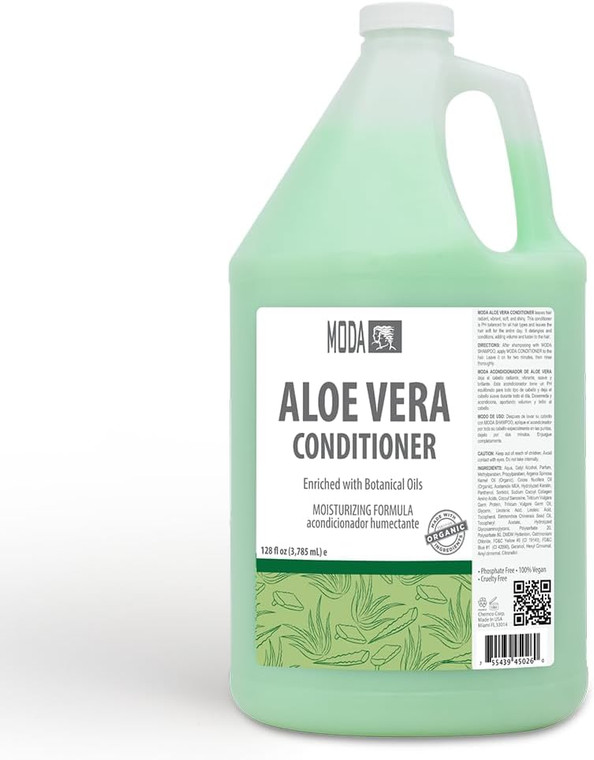 MODA Professional Aloe Vera Conditioner, 128 OZ