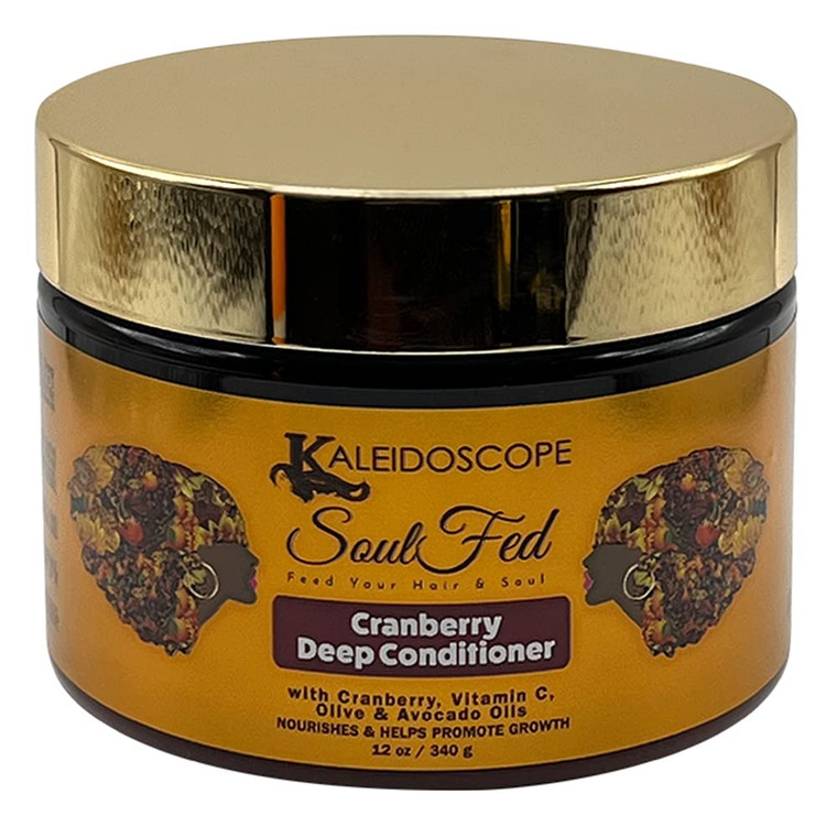 Kaleidoscope SoulFed Cranberry Deep Conditioner, 12 oz
