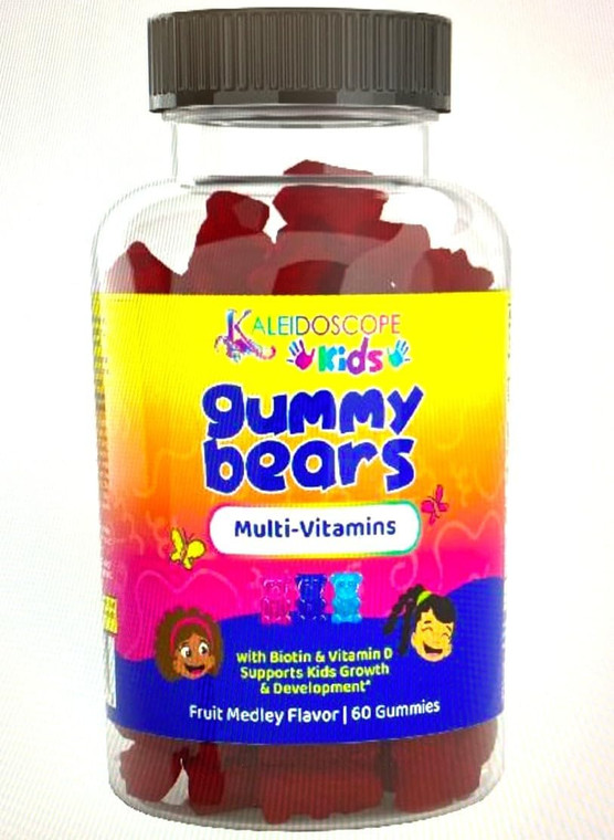 Kaleidoscope Kids Gummy Bear Vitamins 60CT