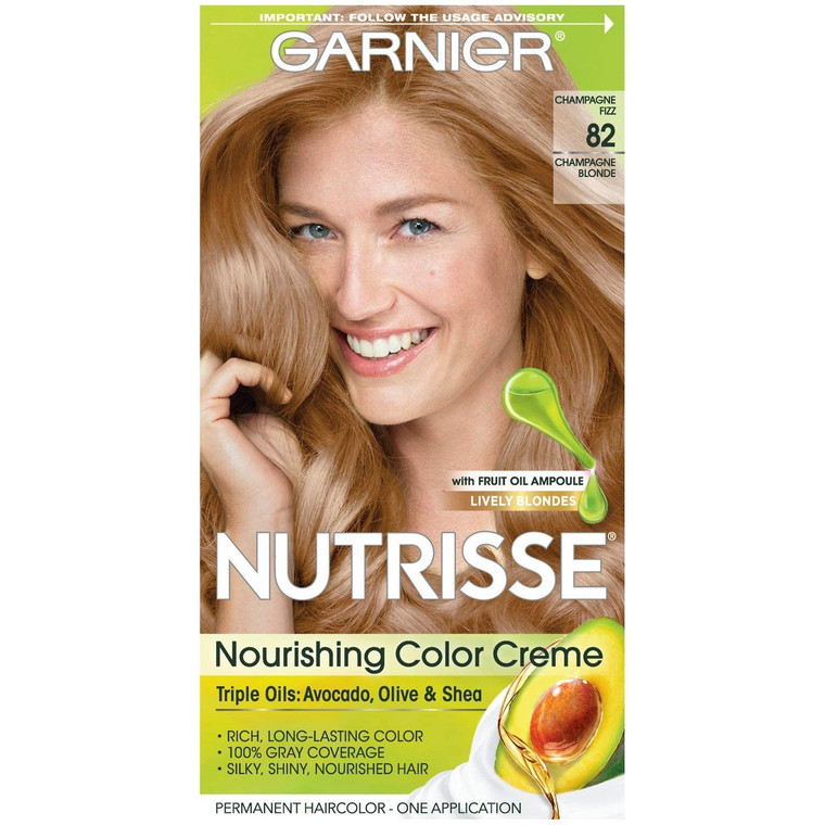 Garnier Nutrisse Hair Color, 82 Champagne Blonde