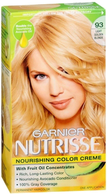Garnier Nutrisse Haircolor, 93 Light Golden Blonde
