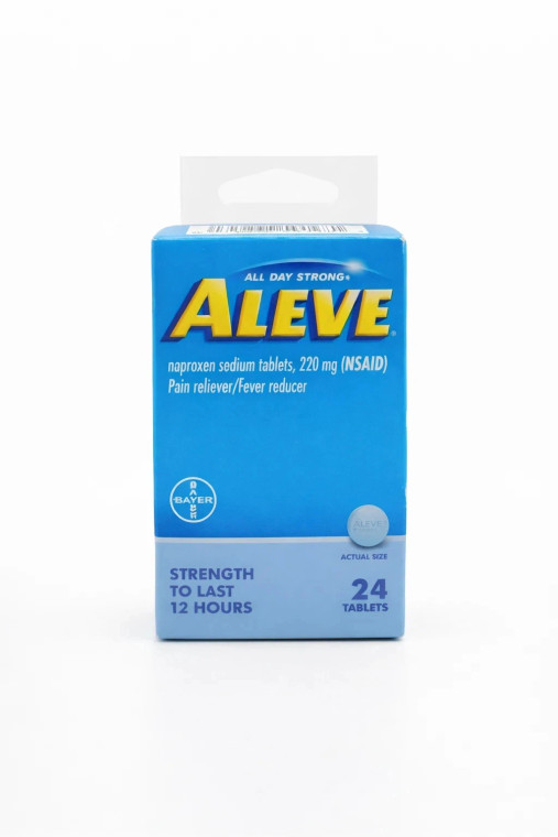 Aleve Naproxen Sodium Pain Relief Tablets, 24count