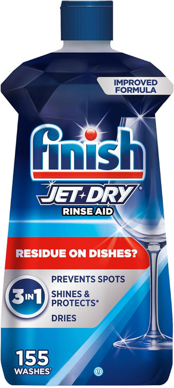 Finish Jet-Dry Dishwasher Rinse Aid, 16 oz