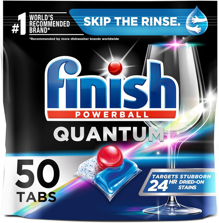 Finish Quantum Dishwasher Pods, 50count