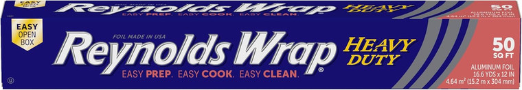 Reynolds Wrap Heavy Duty Aluminum Foil Roll, 50sqft
