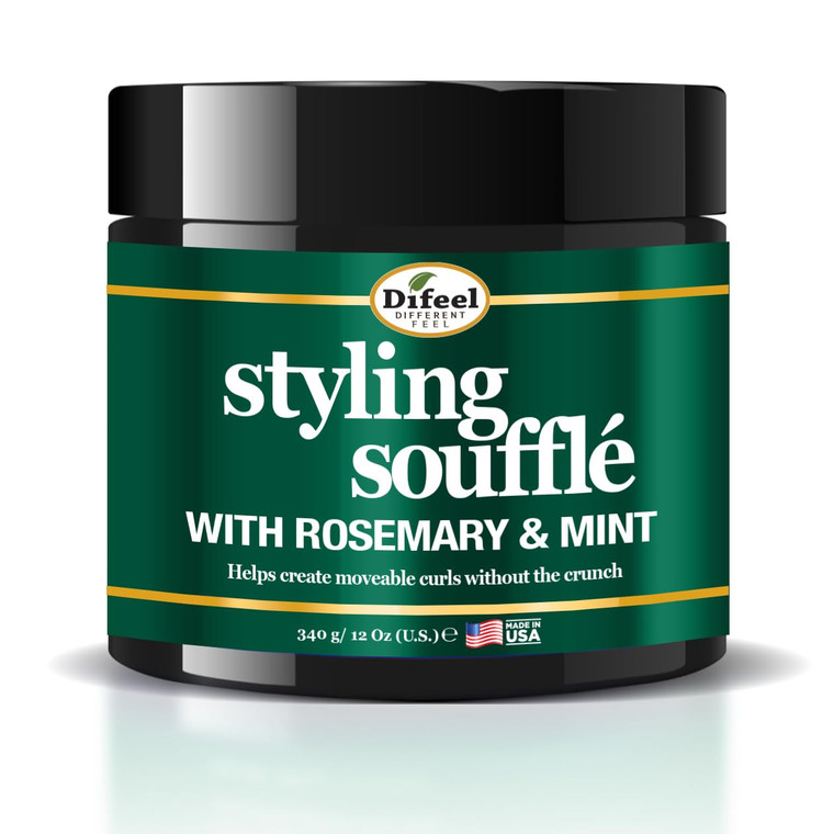 Difeel Rosemary & Mint Styling Souffle, 12 oz