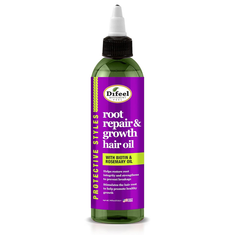 Difeel Protective Styles Root Repair and Growth Hair Oil, 8 oz