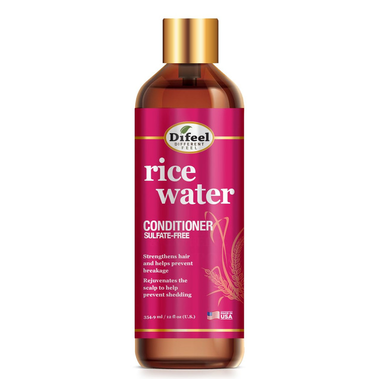 Difeel Rice Water Conditioner, 12 oz